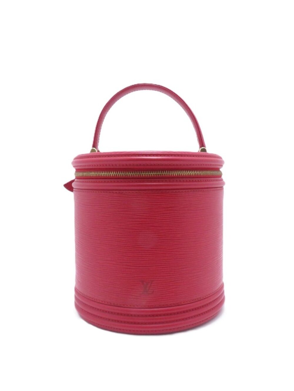 Louis Vuitton Cannes Epi Castilian Red Handbag